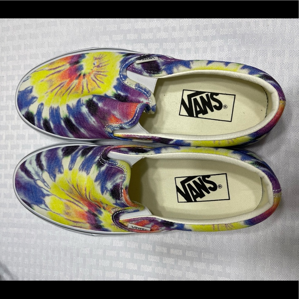 Vans - limited edition tie-dye - slip ons